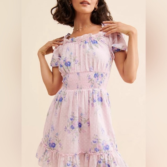 LOVESHACKFANCY LAI MINI DRESS - Picture 1 of 1